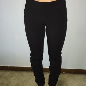 Lululemon Yoga Pants With Black Lululemon Sign